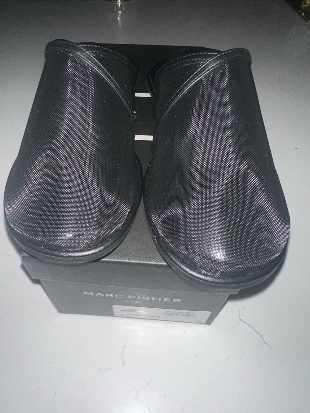 NEW Marc Fisher LTD Larissa2 Mesh Woman's Slip On Mule Size 6M - Picture 3 of 6